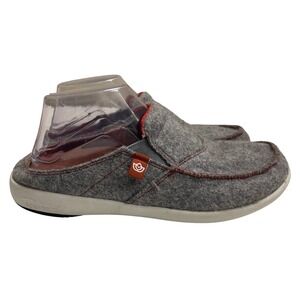 Spenco Siesta Slide Women 8 Urban Woolie Gray Clog Mule Orthotic Slip On Comfort